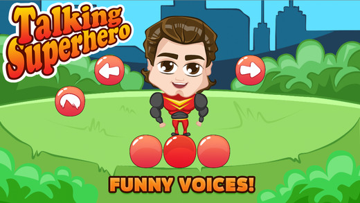 【免費遊戲App】Talking Superhero Deluxe-APP點子