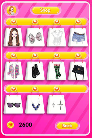 Fashion Star Girl - dress up game for girls screenshot 3