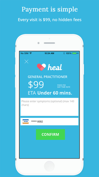 【免費醫療App】Heal - Doctor house calls for adults and kids-APP點子