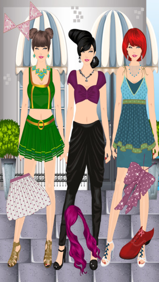 【免費遊戲App】Street fashion dress up-APP點子