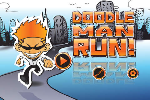 Doodle Man Run Pro screenshot 3