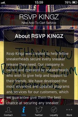 RSVP KINGZ screenshot 2