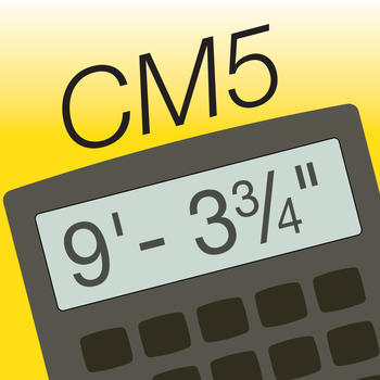 Construction Master 5 -- Feet Inch Fraction Construction Math Calculator for Builders, Contractors, Carpenters, Engineers, Architects and other Building Professionals LOGO-APP點子