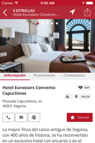 Segovia App Guía de ciudad Guía de Segovia Restaurantes Hoteles Ocio Tiendas screenshot 3