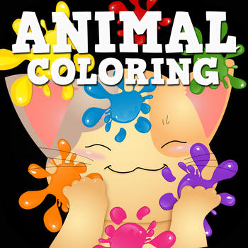 Animal Coloring Painting Drawing Sketch Book for kids by PIGGYBUNNY 教育 App LOGO-APP開箱王
