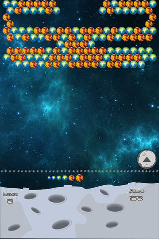 Planet Bubble Shooter : Space shoot bubbles puzzle game screenshot 3