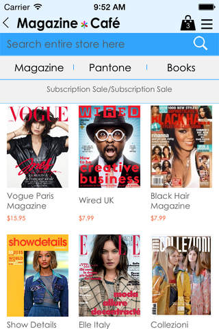 Magazine Cafe Store -  Print Magazine Newsstand screenshot 3