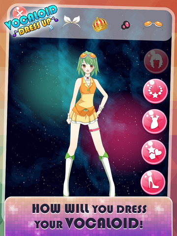 【免費遊戲App】Dress up Vocaloid girls Edition: The Hatsune miku, rika and Rin salon make up games-APP點子