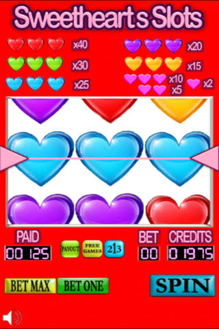 Sweethearts Slots screenshot 4