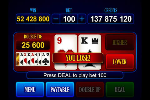 HiLo Video Poker screenshot 3