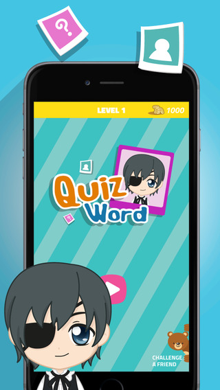 【免費遊戲App】Quiz Word Black Butler Edition - Best Manga Trivia Game Free-APP點子