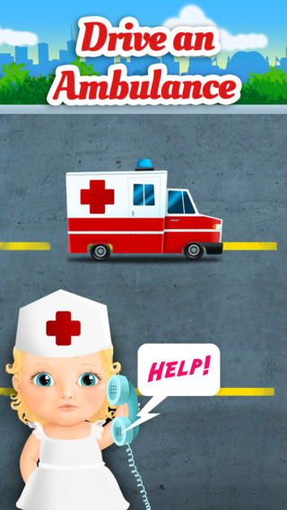 【免費遊戲App】Sweet Baby Girl - Visit Kids Hospital, Drive Ambulance to Emergency Room, Ear Doctor and Help Dentist-APP點子