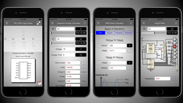 【免費生產應用App】Electronics Engineering ToolKit Pro 8 for iPhone-APP點子