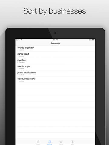 【免費商業App】Business Contacts Pro-APP點子