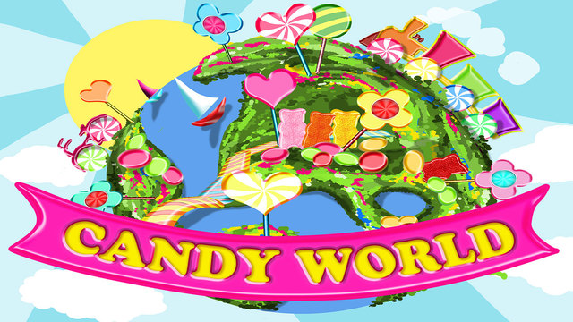 Candy World - Lolipop Decoration