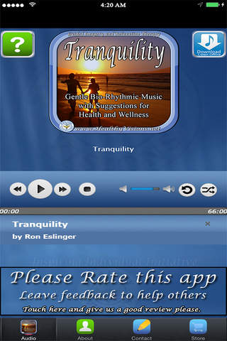 Tranquility for iPhone screenshot 3
