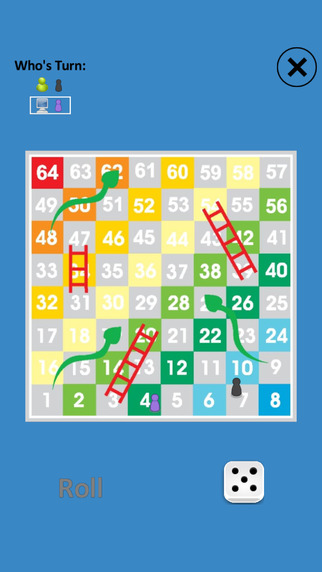 【免費遊戲App】Snakes & Ladders Touch-APP點子