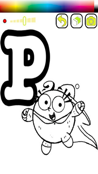 Coloring Game ABCs For Fairly Oddparents Edition