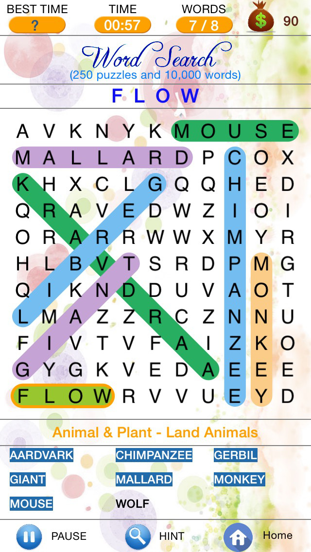 Play Word Search -Trivia Crossword puzzles Game Game Online - Word
