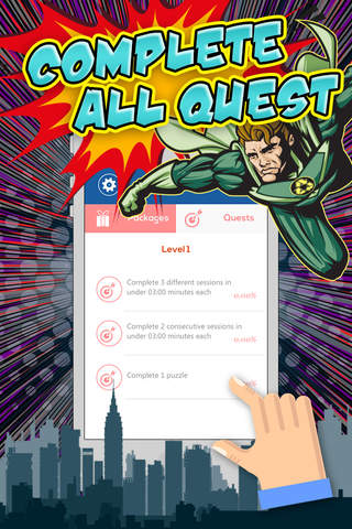 Word Search Comics Heroes Puzzles Super Games screenshot 4