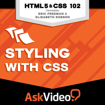 Course for HTML and CSS 102 - Styling With CSS LOGO-APP點子