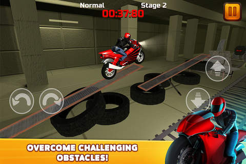 Subway Moto Escape 3D PRO screenshot 2