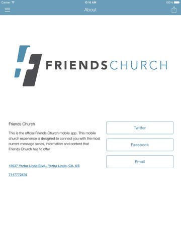 Friends Church for iPad
