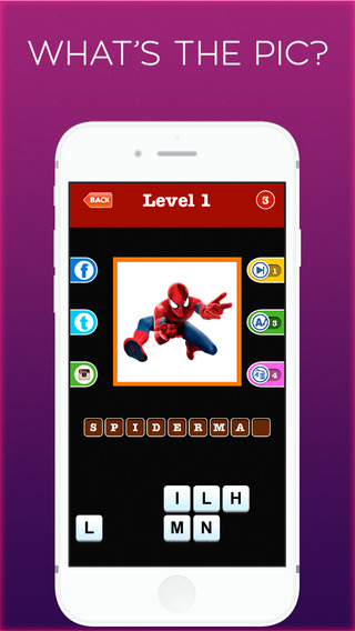 【免費遊戲App】Superhero Trivia Quiz- How Many Marvel and DC Comics Superheroes Can You Guess?-APP點子