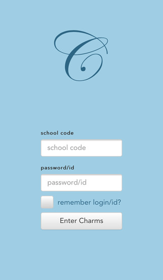 Charms Blue – Student App