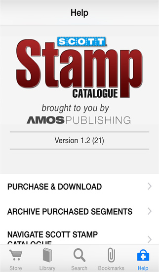 How do you view Scott stamp catalogs online?