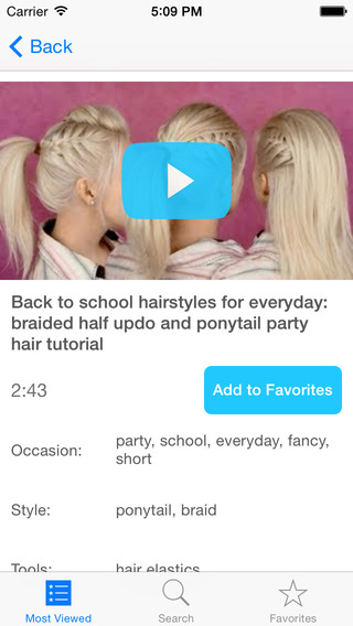 【免費生活App】Hair Tutorial-APP點子