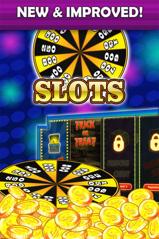 Trick or Treat Casino Free - Classic Casino 777 Slot Machine with Fun Bonus screenshot 2