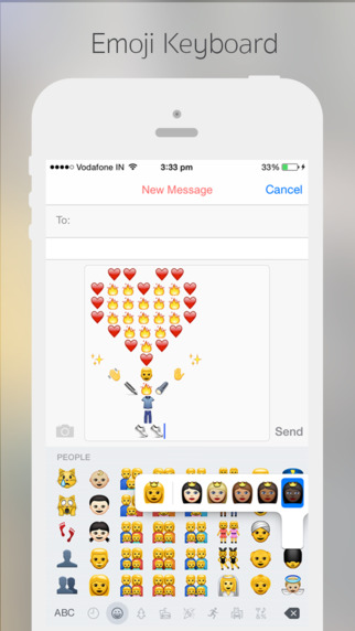 Emoji Keyboard Free - Extra Animated Emojis Emoticons Art fonts