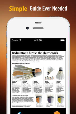 Badminton 101: Reference with Tutorial Guide and Latest Events screenshot 2