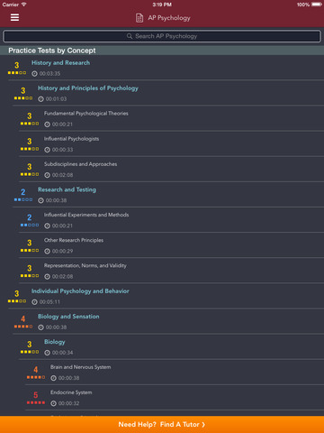 【免費教育App】AP Psychology: Practice Tests and Flashcards-APP點子