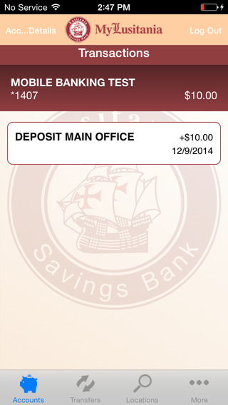 【免費財經App】Lusitania Savings Bank Mobile Banking-APP點子