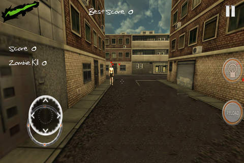 Zombie Evil City : Lone Battle screenshot 2