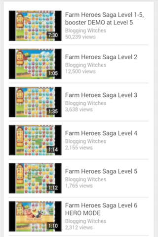 Guide for Farm Heroes Levels screenshot 3