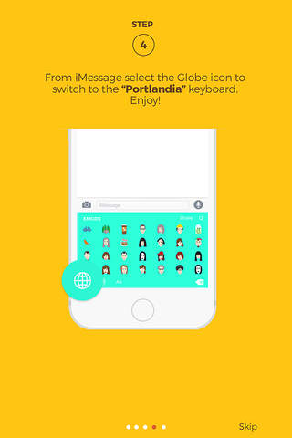 Portlandia Keyboard screenshot 2