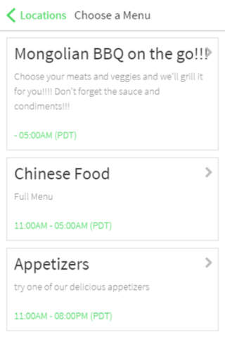 KimSon Mongolian BBQ screenshot 3