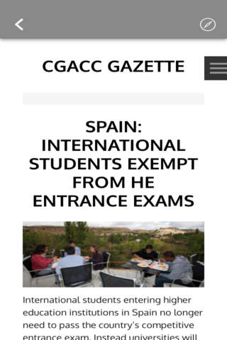 CGACC Global Gazette screenshot 3