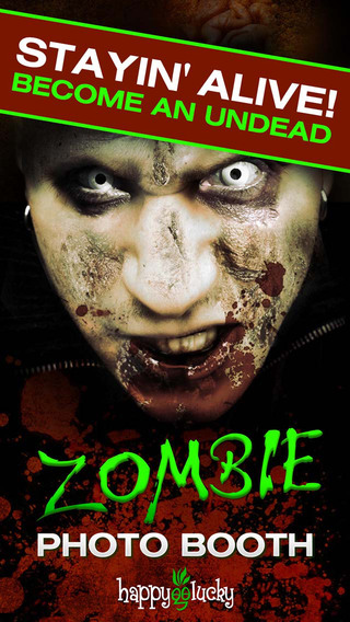 Zombie photo booth