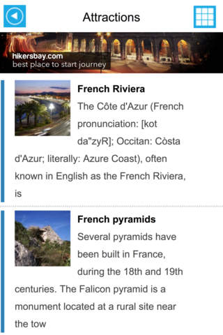 Nice (France) Offline GPS Map & Travel Guide Free screenshot 3