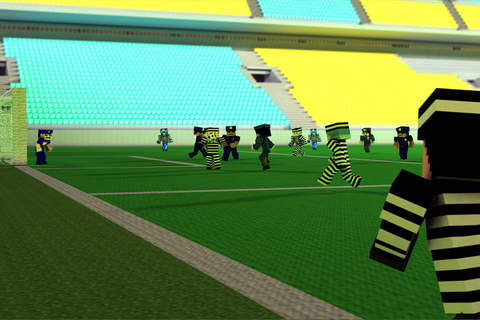 Cops N Robbs Soccer 3D with skin exporter for minecraft screenshot 3