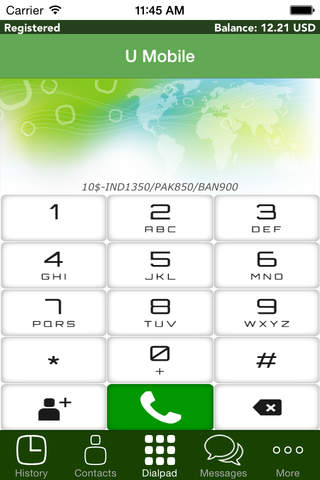 U Mobile Dialer screenshot 4