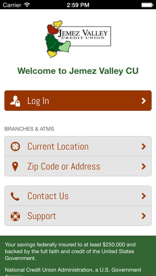 【免費財經App】Jemez Valley CU-APP點子