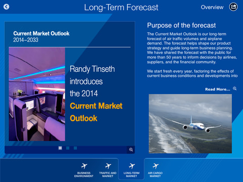【免費商業App】Boeing Current Market Outlook-APP點子