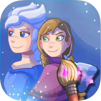 Scratch and paint the ice princesses: game for girls to paint and color 娛樂 App LOGO-APP開箱王