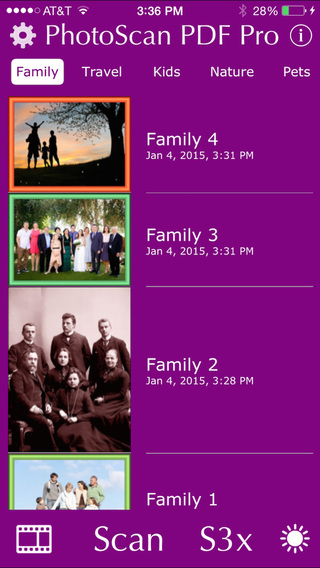 PhotoScan PDF Pro - Store your memories forever