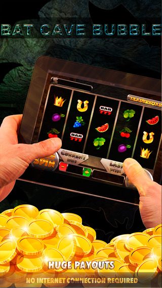 Bat Cave Bubble Slots - FREE Slot Game Machine